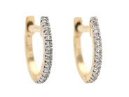 Jewellery - HOOP EARRINGS, 18K gold - View 1