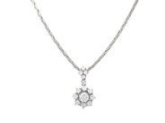Jewellery - NECKLACE, 18K white gold - View 1