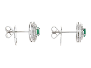 Jewellery - EARRINGS, 18K white gold - View 2