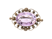 Jewellery, BROOCH, silver, in auction: Lilla jewellery – Tuesday 14 July