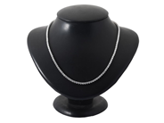 Jewellery - RIVIERE NECKLACE, platinum - View 2