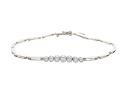 Jewellery, BRACELET, 18K white gold, in auction: Classic – Saturday 11 July