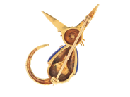 Jewellery - BROOCH, Cat - View 2