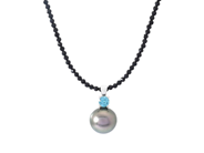Jewellery - NECKLACE, pendant i 18K white gold - View 1