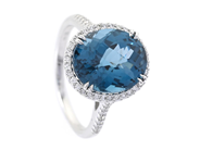 Jewellery - RING, 18K white gold - View 1