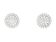 Jewellery - EARRINGS, 18K white gold - View 1