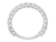 Jewellery - ETERNITY RING, 18K white gold - View 2