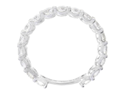 Jewellery - ETERNITY RING, 18K white gold - View 2
