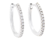 Jewellery - EARRINGS, 18K white gold - View 1