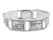 Jewellery, BRACELET, silver, in auction: Lilla jewellery – Tuesday 14 July