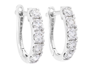 Jewellery - EARRINGS, 18K white gold - View 1