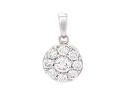 Jewellery - PENDANT, 18K white gold - View 1