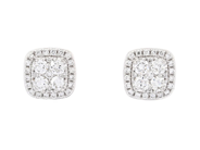 Jewellery - EARRINGS, 18K white gold - View 1
