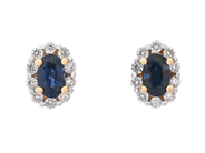 Jewellery - CLUSTER EARRINGS, 18K gold - View 1