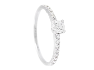 Jewellery - RING, 18K white gold - View 1