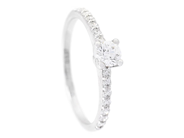 Jewellery - RING, 18K white gold - View 1