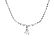Jewellery - NECKLACE, 18K white gold - View 1