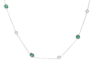 Jewellery - NECKLACE, 18K white gold - View 1