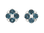 Jewellery, EARRINGS, 18K white gold, in auction: Classic – Saturday 11 July
