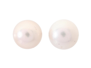 Jewellery - PEARL EARRINGS, 18K white gold - View 1