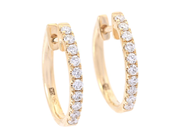 Jewellery - HOOP EARRINGS, 18K gold - View 1