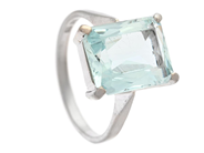 Jewellery - RING, 18K white gold - View 1