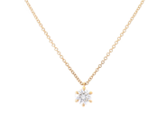 Jewellery - SOLITAIRE NECKLACE, 18K gold - View 1
