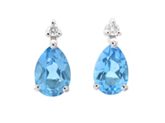 Jewellery - EARRINGS, 18K white gold - View 1