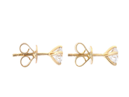 Jewellery - SOLITAIRE EARRINGS, 18K gold - View 2