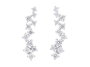 Jewellery - EARRINGS, 18K white gold - View 1