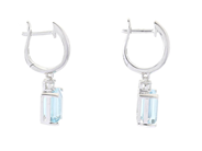 Jewellery - EARRINGS, 18K white gold - View 2