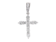 Jewellery - PENDANT, 18K white gold - View 1