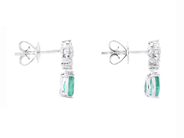 Jewellery - EARRINGS, 18K white gold - View 2