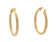 Jewellery - HOOP EARRINGS, 18K gold - View 1