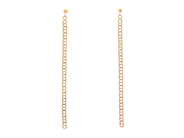 Jewellery - EARRINGS, 18K gold bismarck 7 cm - View 1