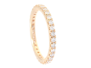 Jewellery - FULL ETERNITY RING, 18K gold - View 1