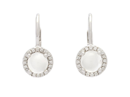 Jewellery - EARRINGS, 18K white gold - View 1