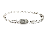 Jewellery - BRACELET, 18K white gold - View 1