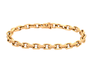 Jewellery - BRACELET. 18K gold, anchor - View 1