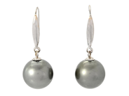 Jewellery - PEARL EARRINGS, 18K white gold - View 1