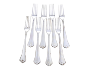 Silverware - DESSERT-FORKS, silver - View 1