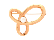 Jewellery - BROOCH, 18K gold - View 1