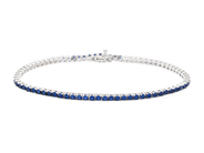 Jewellery - TENNIS BRACELET, sterling silver - View 1