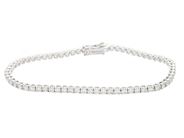 Jewellery - TENNIS BRACELET, 18K white gold - View 1