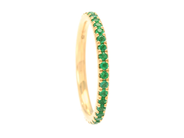 Jewellery - FULL ETERNITY RING, 18K gold - View 1