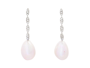 Jewellery - PEARL EARRINGS, 18K white gold - View 1