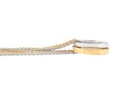 Jewellery - NECKLACE, 18K gold/white gold - View 2