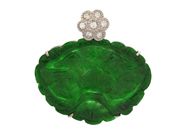 Jewellery - PENDANT, low-level white gold - View 1