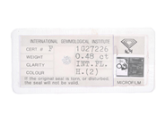 Gemstones - DIAMOND, brilliant cut 0,48 ct - View 1