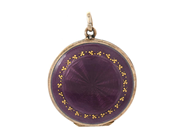 Jewellery - LOCKET, gilt sterling silver - View 1